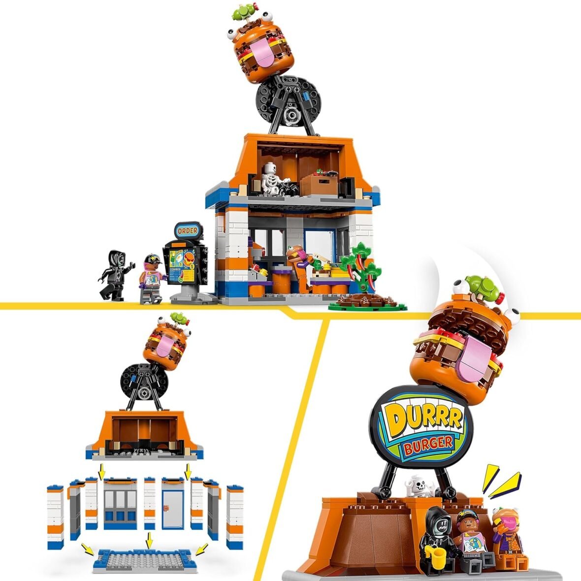 LEGO Fortnite Durrr Burger Restaurant Set