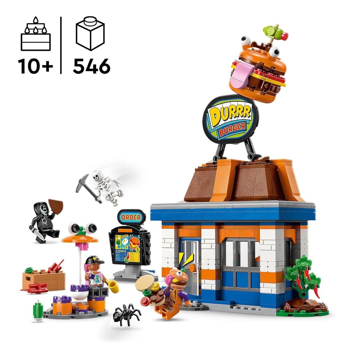 LEGO Fortnite Durrr Burger Restaurant Set
