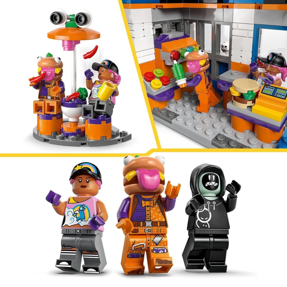 LEGO Fortnite Durrr Burger Restaurant Set