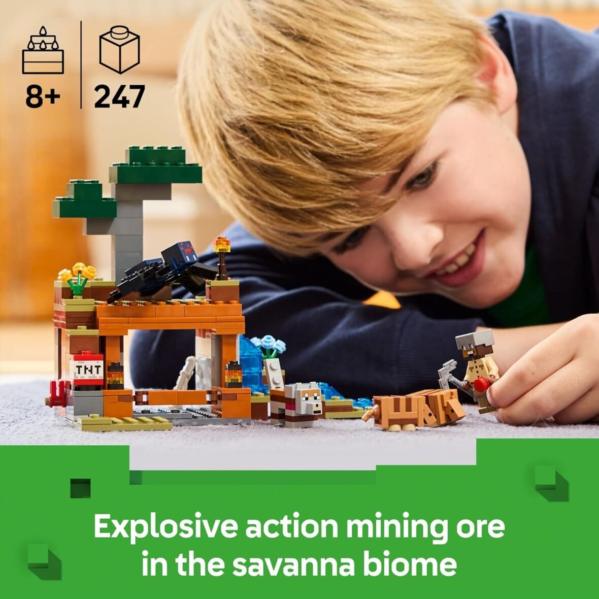 LEGO Minecraft Armadillo Mine Expedition Set