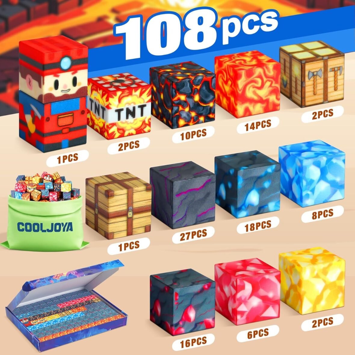 Magnetic Building Blocks for Kids