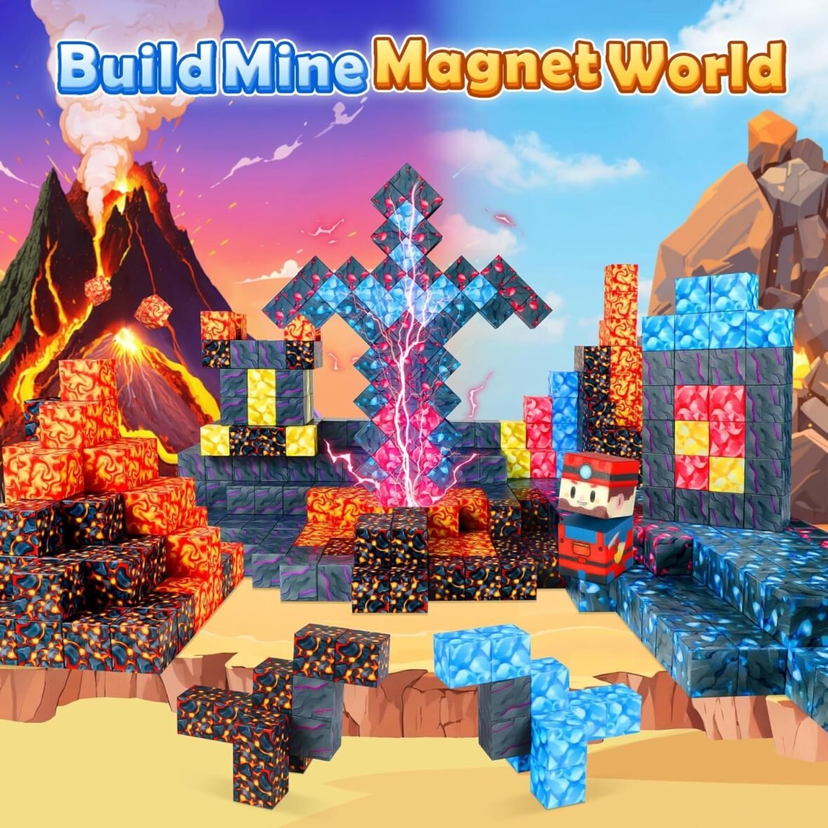 Magnetic Building Blocks for Kids