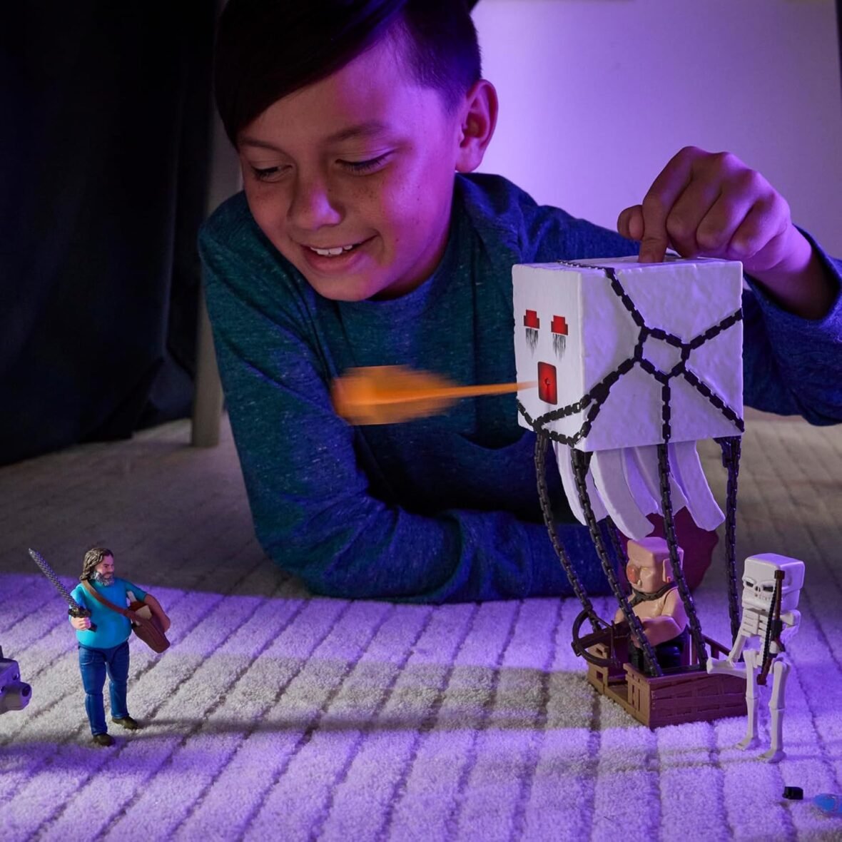 Mattel Minecraft Blast Attack Ghast Set