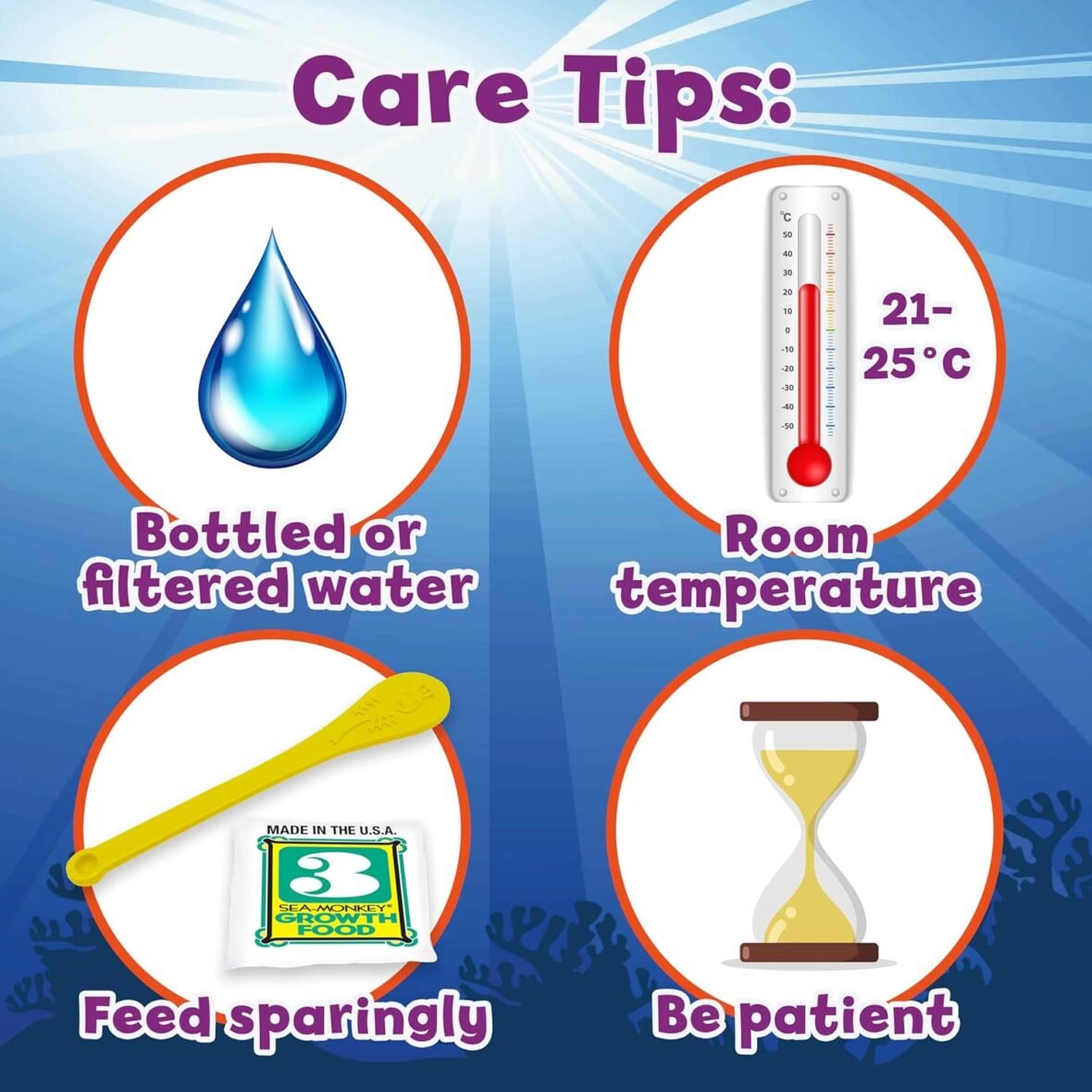 Original Sea Monkeys Ocean Zoo Kit