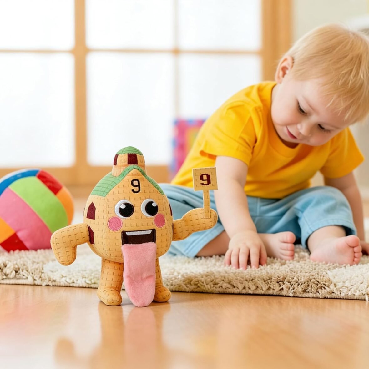 Paluten Strawberry Elephant Plush Toy