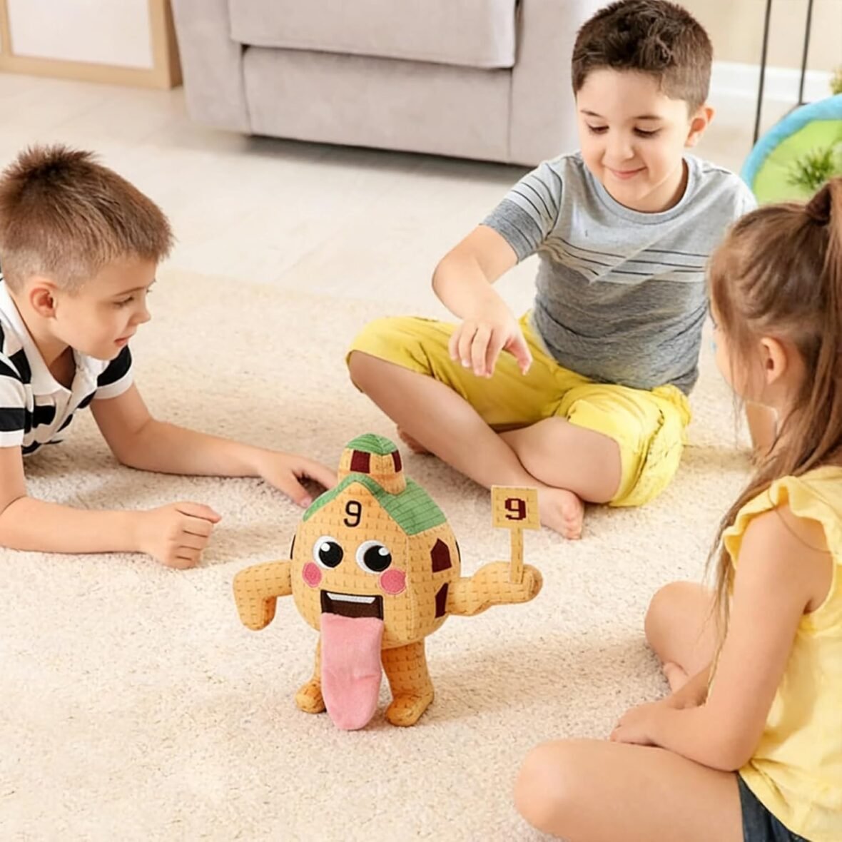 Paluten Strawberry Elephant Plush Toy