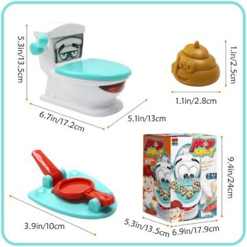 Poop Shoot Game with Launchers and Poops