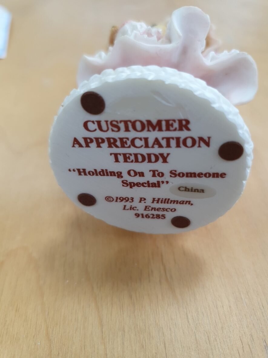 Rare Cherished Teddies Holding On 916285