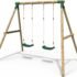Rebo® Luna Wooden Garden Swing Set