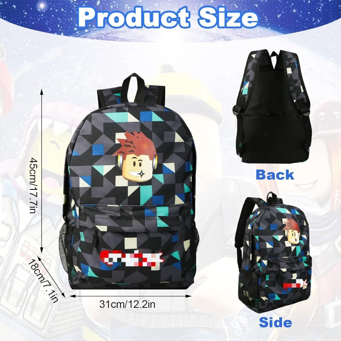 Robl Teen Game School Backpack