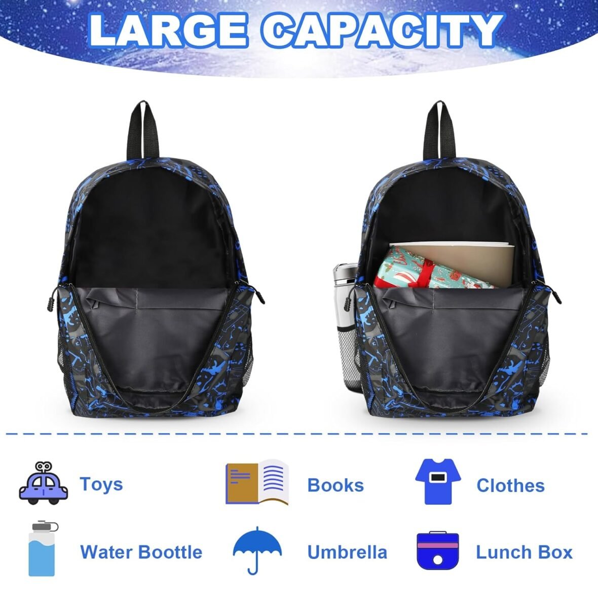 Robl Teen School Backpack – 17 Inch