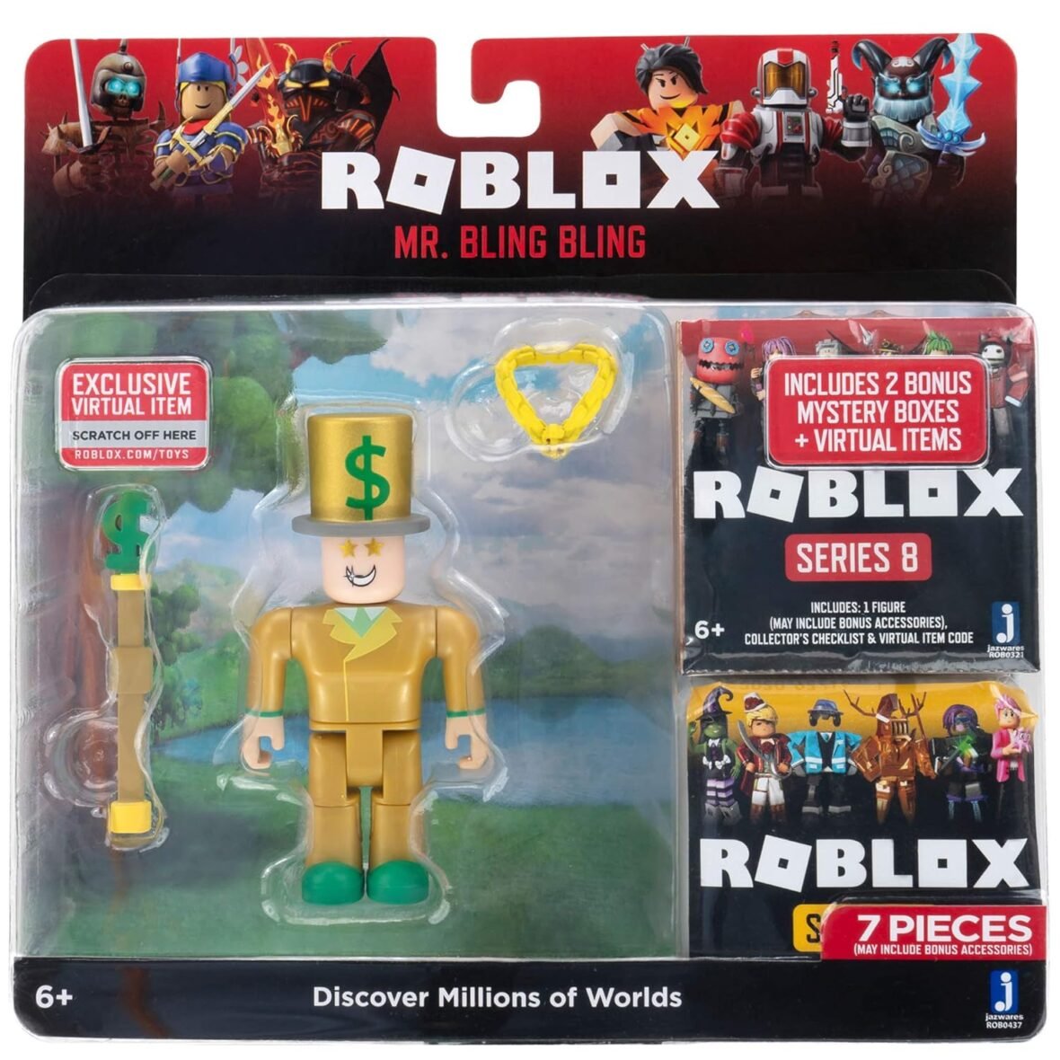 Roblox Action Collection: Mr. Bling Bling Bundle
