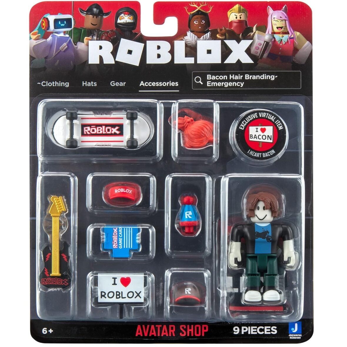 Roblox Bacon Hair Avatar Shop Figure
