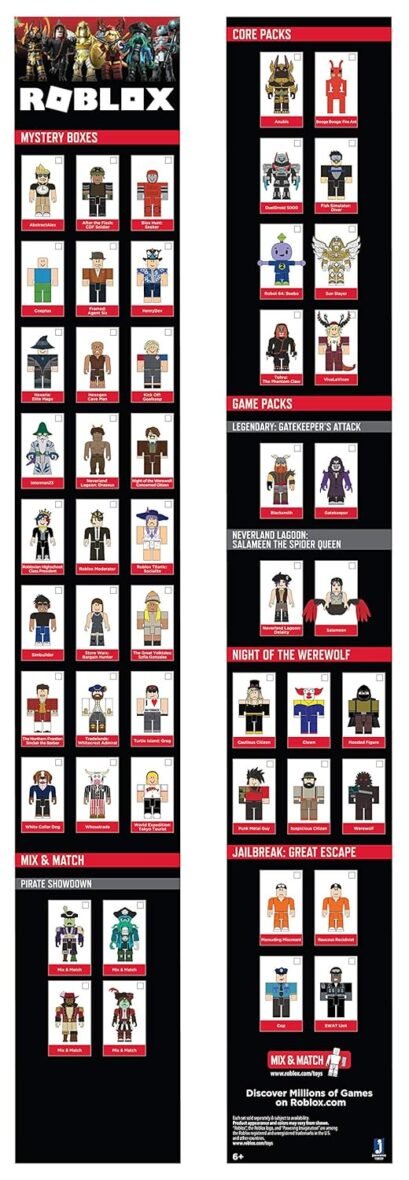 Roblox Jailbreak Escape Figures & Accessories