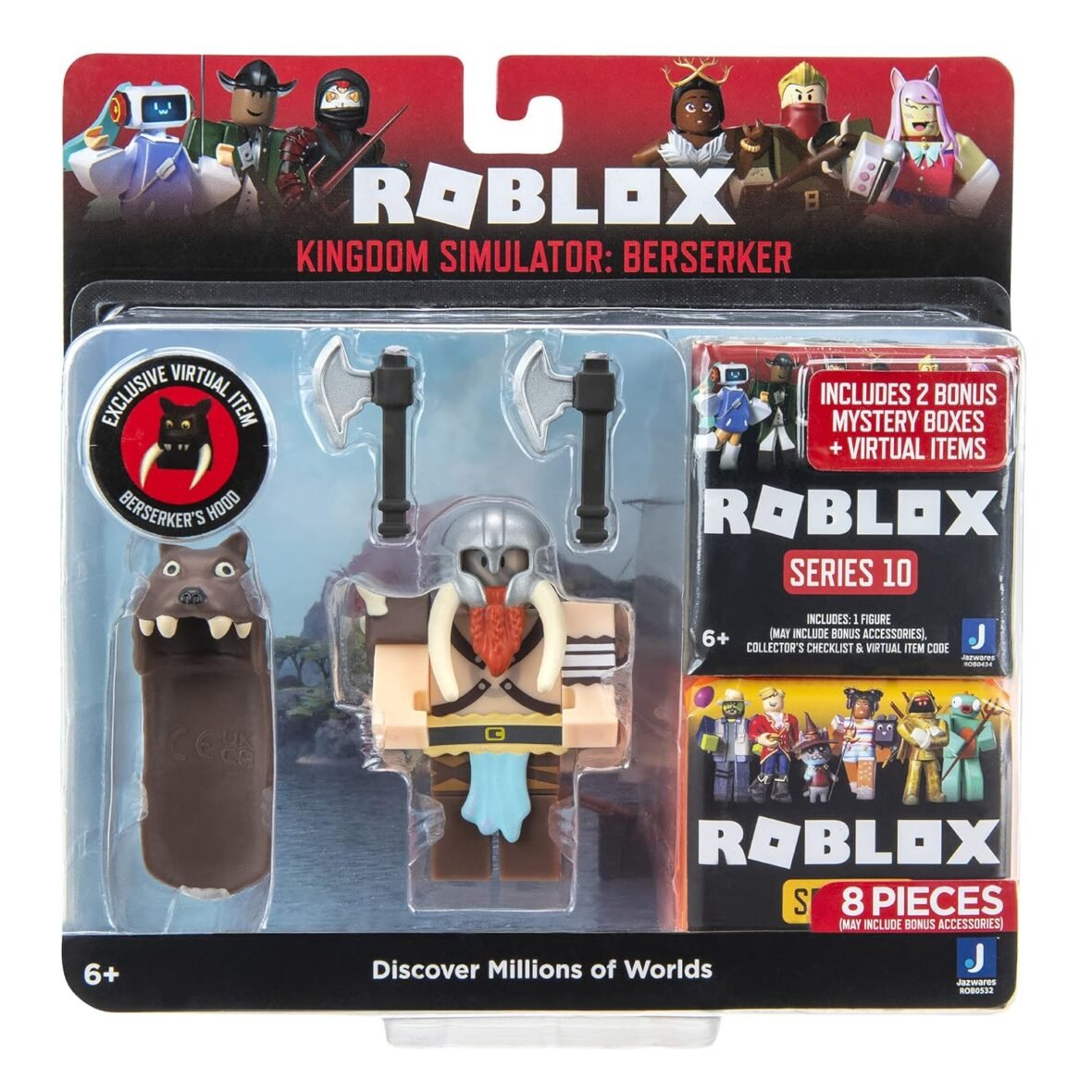 Roblox Kingdom Simulator: Berserker Figure Pack