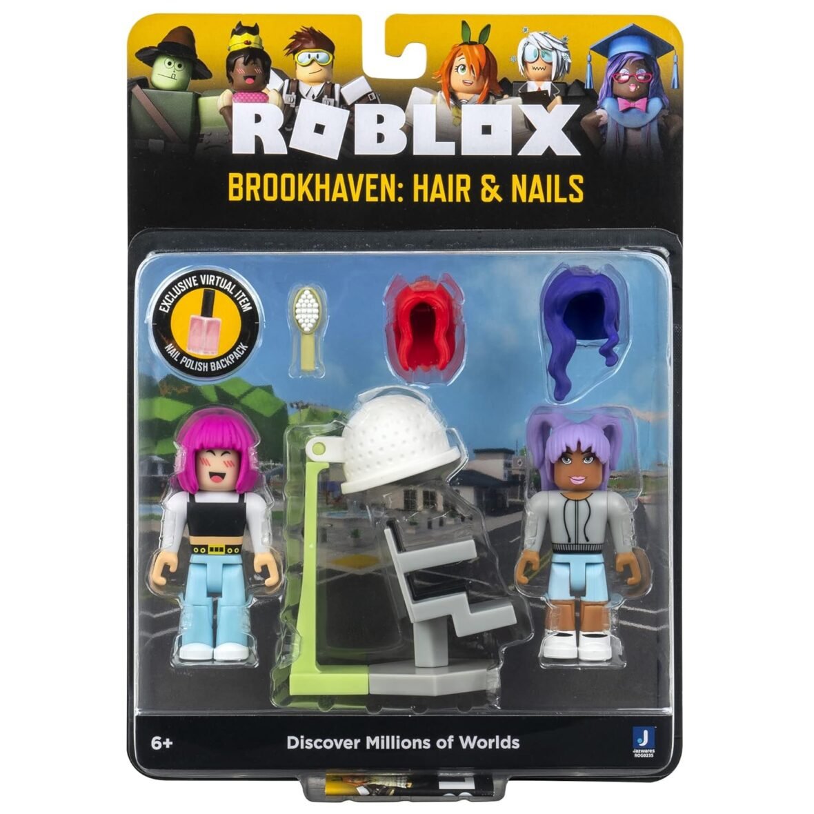 Roblox Wolfpaq Brookhaven Game Pack with Item