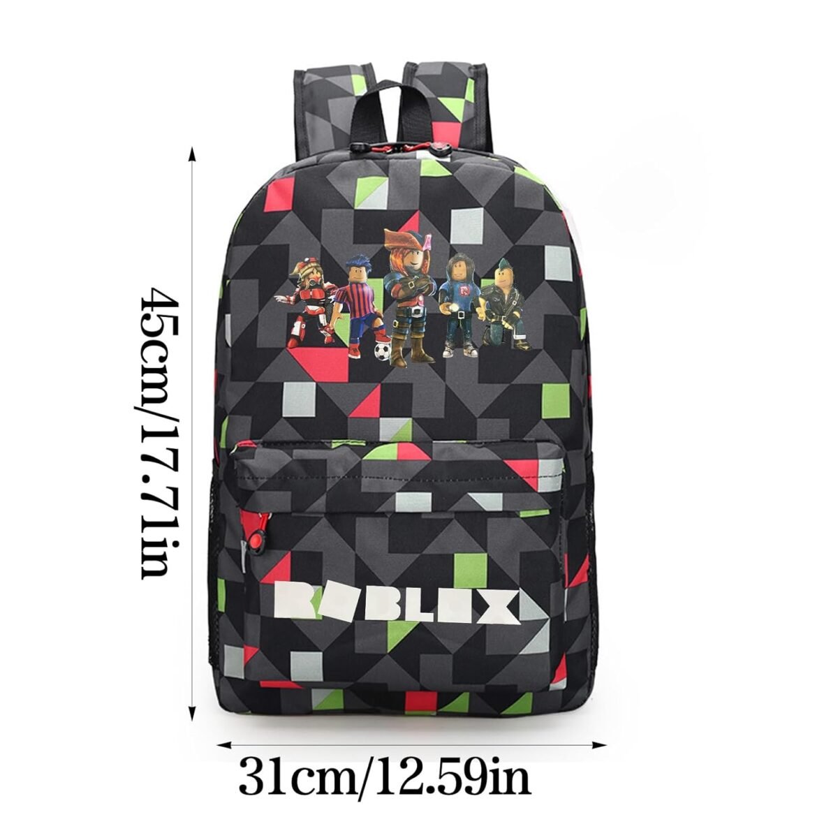 Roblx Anime School Backpack, 3D Printed