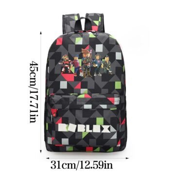 Roblx Anime School Backpack, 3D Printed