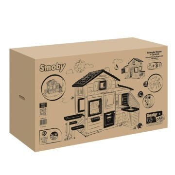 SMOBY Life Friends Playhouse - Indoor/Outdoor