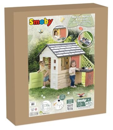 Smoby Life Nature Playhouse & Kitchen