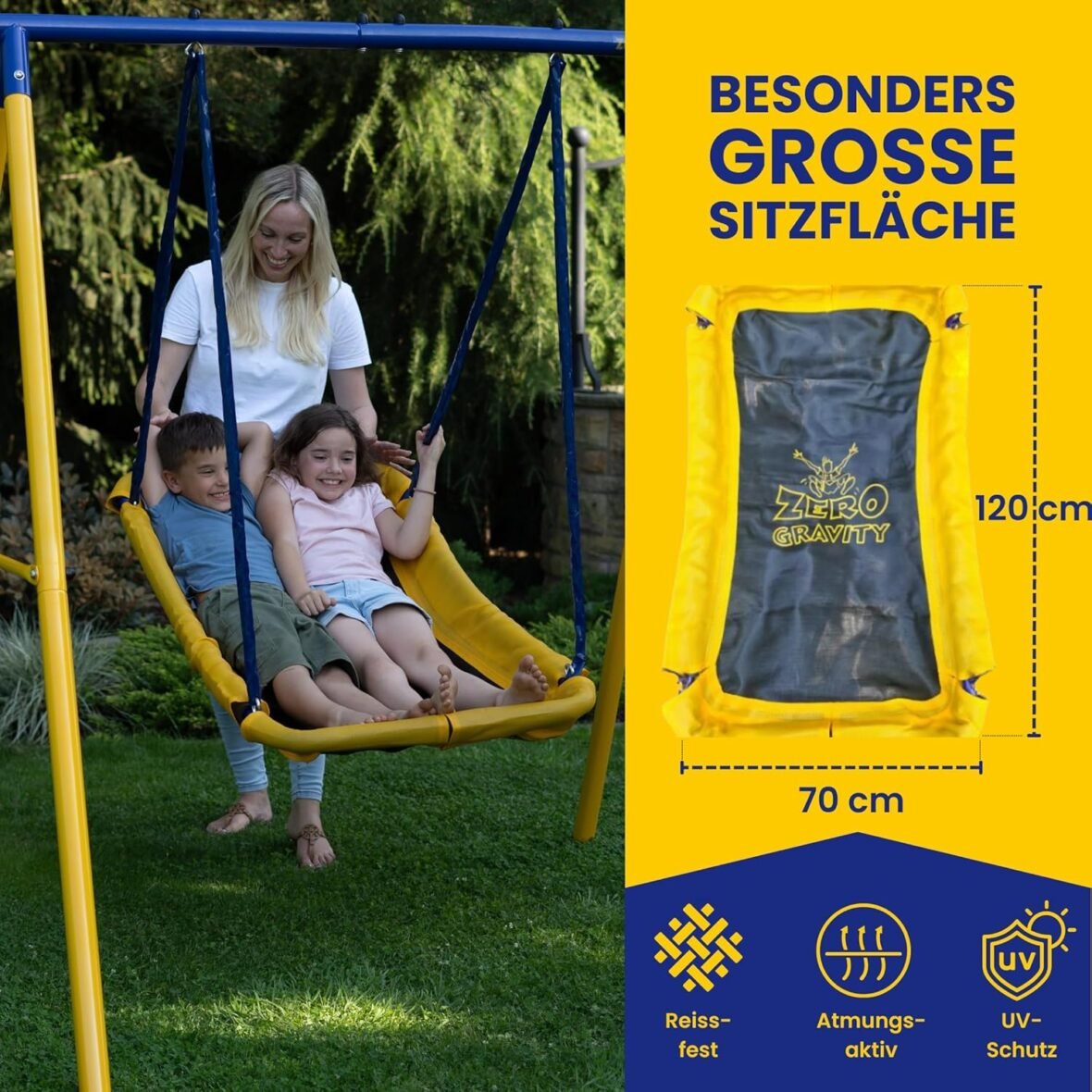 Zero Gravity Kids Swing Set – 2 Kids
