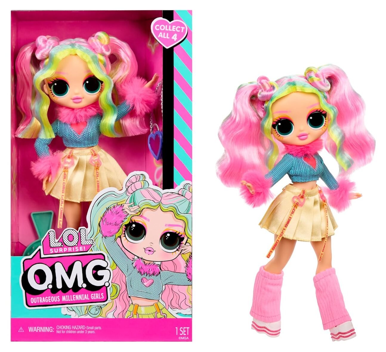 L.O.L. Surprise! OMG Bubblegum D.J. Doll