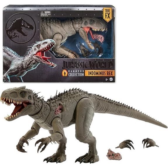 Mattel Jurassic World Hammond Collection Indominus Rex Dinosaur Figure